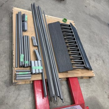 Labelled and ready to ship parts